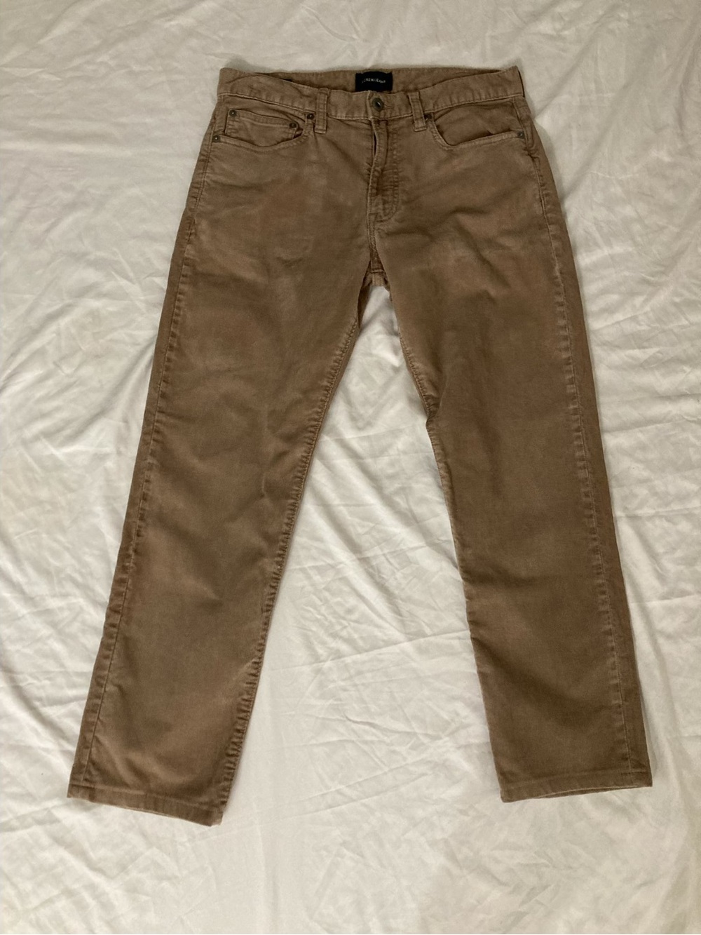 J. Crew Men's Straight-Leg Pants in Brown